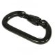 Blackhawk Carabiners, Black, Locking Carabiner