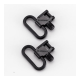 Blackhawk Lock-Down Swivels 1 Black