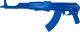 AK47 Folding Stock Blue Training Long Gun by Ring's Blueguns