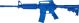 M4 Open Stock Weighted Blue Training Long Gun by Ring's Blueguns