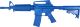 M4 COMMANDO Open Stock Weighted Blue Training Long Gun by Ring's Blueguns