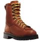 Danner Rain Forest Brown Plain Toe Uninsulated Work Boots