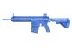 H&K 417 Closed Stock Weighted Blue Training Long Gun by Ring's Blueguns