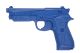 BERETTA 90-TWO w/Dust Cover Weighted Blue Training Gun by Ring's Blueguns