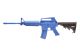 M4 w/Adjustable Stock Blue Training Long Gun by Ring's Blueguns