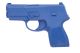 SIG P320 Sub Compact Weighted Blue Training Gun by Ring's Blueguns