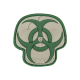 Maxpedition Biohazard Skull Patch