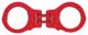 Peerless Handcuffs Peerless Model 850 Hinged Handcuffs - Red Finish