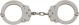 Peerless Handcuffs Peerless Model 700 Chain Link Handcuffs - Nickel Finish